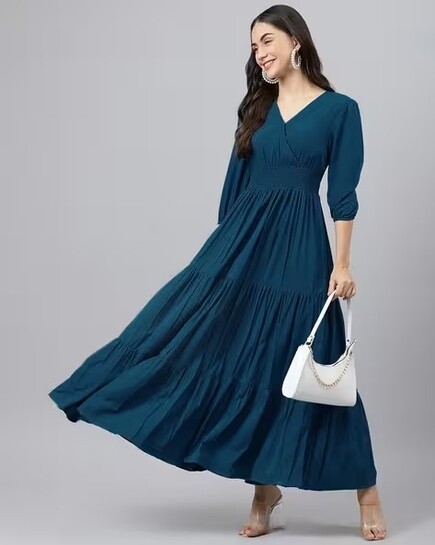 Up To 95% Off On Vastani Clothing | Dress Gown Kruta Kurti