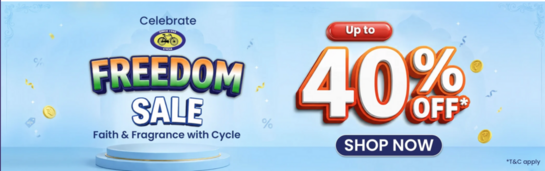 Cycle - Freedom Sale | Upto 40% Off*