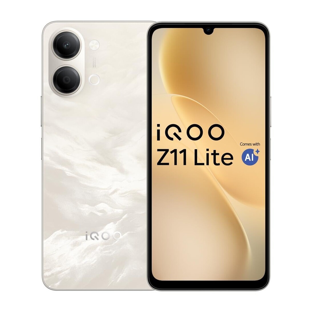 iQOO Z11 Lite 44W 5G (4GB RAM, 128GB) | 6500mAh Battery with 44W Fast Charging