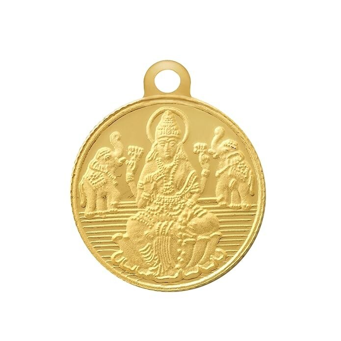 Bangalore Refinery 2 Gm Gold Pendant (24K)