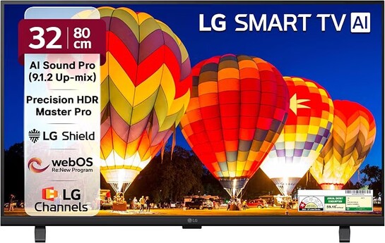 LG 80 cms (32 inches) LB650 AI Series HD Smart webOS VA LED TV 32LB650BPLA 2026