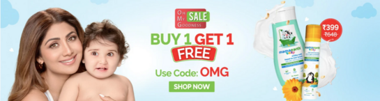 Oh My Godness Sale  | Buy 1 Get 1 FREE + 5% OFF | Use Code : OMG 