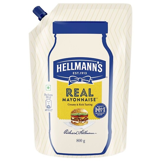 Hellmann's Creamy & Rich Real Mayonnaise 800 g @₹99