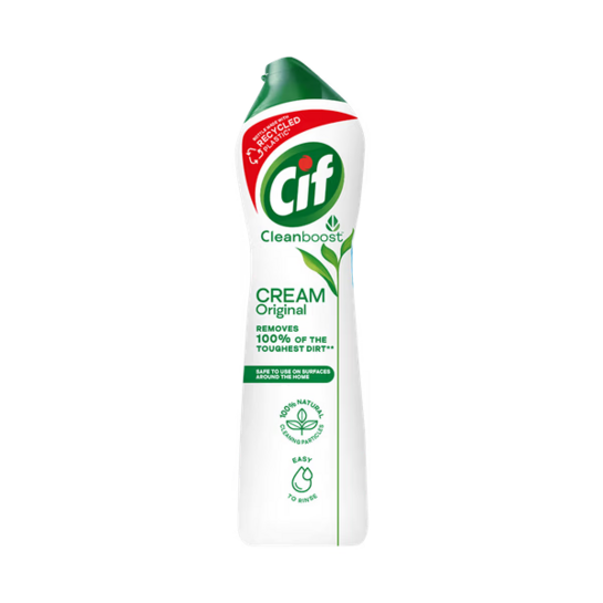 Cif Cleanboost Cream Cleaner - Original 500ml