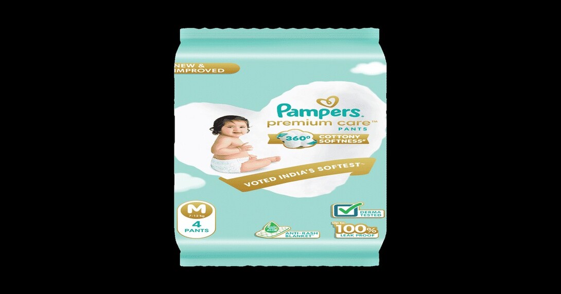 Instamart -(location specific) Pampers Premium Care Pants Medium Pack of 4