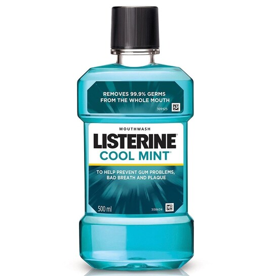 Listerine Cool Mint Mouthwash 500 ml @215 