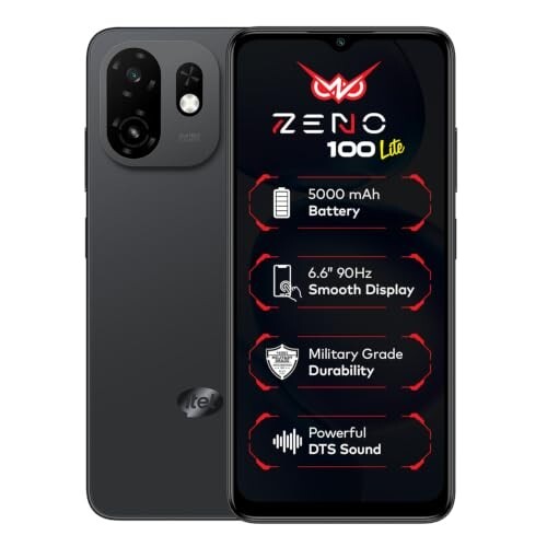 Zeno 100 Lite | UNISOC Octa-Core Processor | 2GB + 4GB RAM 64GB Storage 