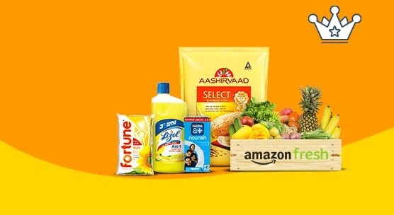 Amazon Fresh - GET FLAT ₹100 BACK Min order: ₹799