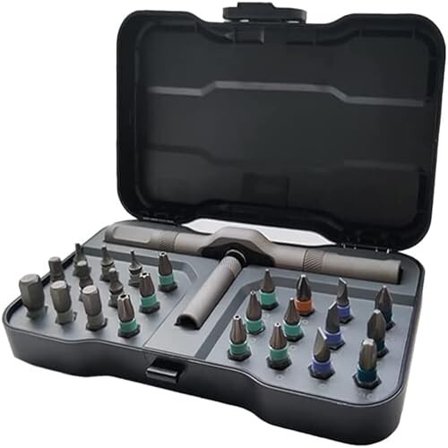 Ratchet Screwdriver Set 24 in 1 Precision Screwdriver Bit Screwdriver Sets With Case 