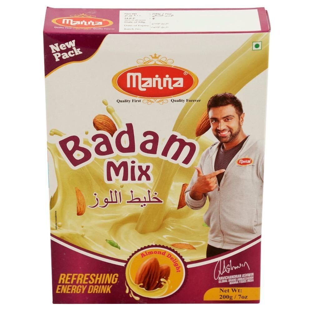 Manna Badam Mix 200 g at Jiomart (location specific)