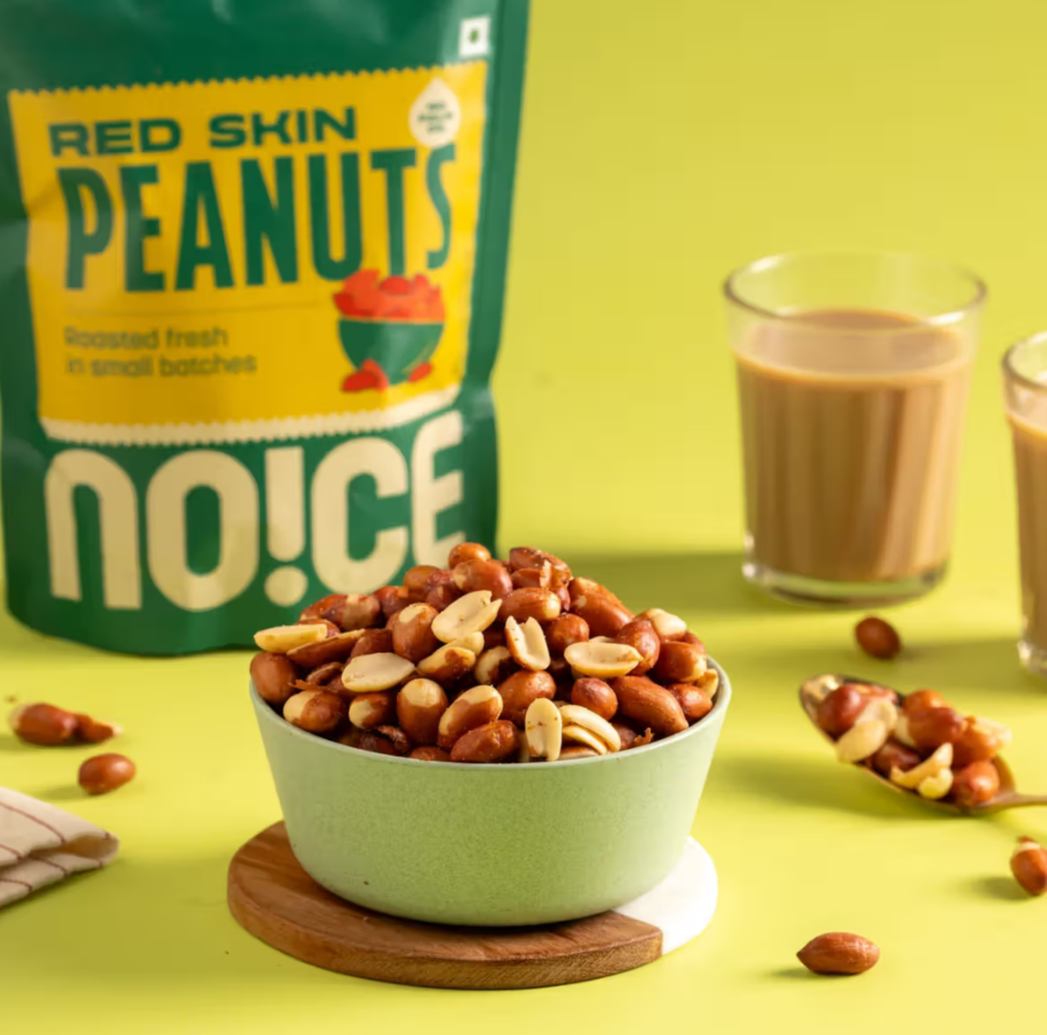 NOICE Red Skin Peanuts (No Palm Oil Snacks & Namkeen) 100g
