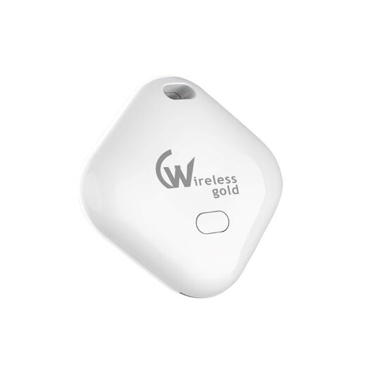 Air Tag for Apple with Loud Buzzer, Works with Apple Find My(No App Required) (White)