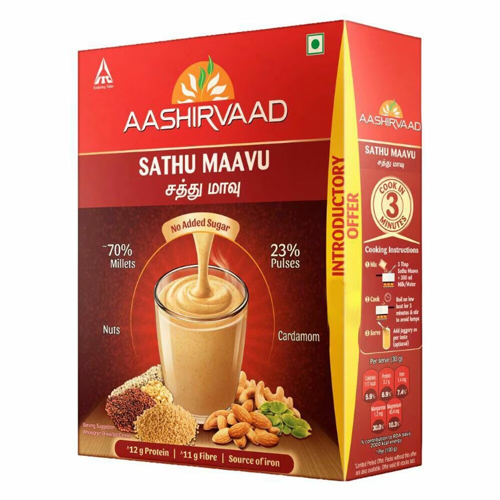 Buy Aashirvaad Sathu Maavu 250g Online at Best Prices in India - JioMart