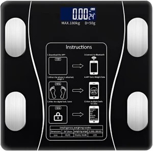 PN-AUK Smart Bluetooth Weight Machine 18 Body Composition Sync 