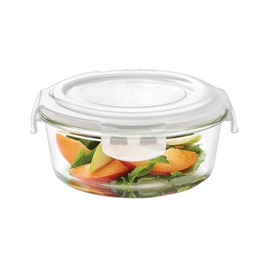 BOROSIL Glass Grocery Container  - 400 ml (Clear)