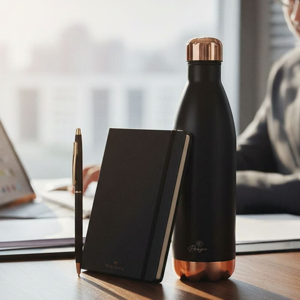 JioMart - Pierre Cardin Gift Set (Flask,Pen, Diary)(location specific)