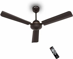 DIGISMART Storm | BLDC Motor | Remote Control | Energy Saving | Silent Operation with 5 Year Warranty BLDC Motor with Remote 1200 mm Ceiling Fan (5 Star | Smoke Brown)