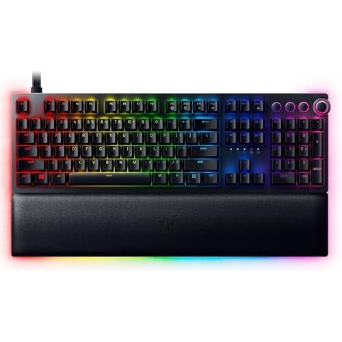 Razer Huntsman V2 Analog Gaming Keyboard – Chroma RGB, Full Size