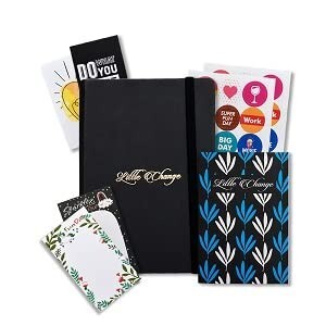 Amazon Basics Undated 2026 Planner with Daily, Weekly and Monthly Sections (A5, Black)