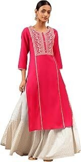 Upto 90% Off on Janasya Women's Straight Kurta Rs. 264