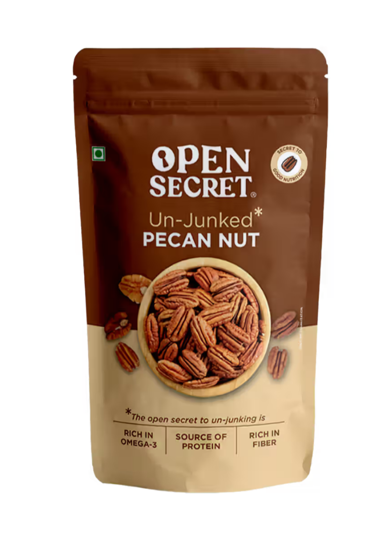 Open Secret Pecan Nuts | Exotic & Nutrient Rich | Healthy Snacking Nut