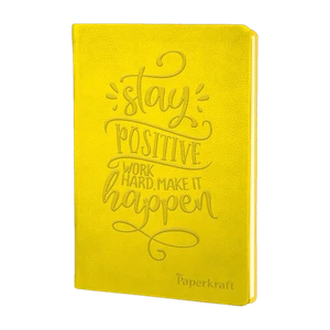 Paperkraft Designer Series with PU leather A5 Diary Unruled 192 P...more