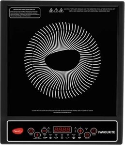 Pigeon 1800 W Induction Cooktop Push Button (Black, 19000621)