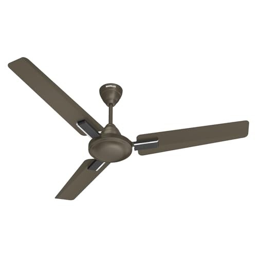 Havells 1200mm Ambrose Neo Energy Saving Ceiling Fan| High Speed, High Air Delivery| Strong & Powerful Motor|Air Delivery: 220 m³/min| Speed: 370 RPM| 2 Year Warranty |(Pack of 1, Cocoa Brown)