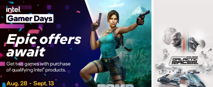 Amazon Intel Gaming Days 28th Aug - 13th Sept 2026