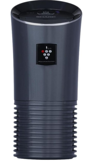 SHARP Car Air Purifier with Plasmacluster (Removes Bacteria, Virus, Odor, Mold, VOCs)