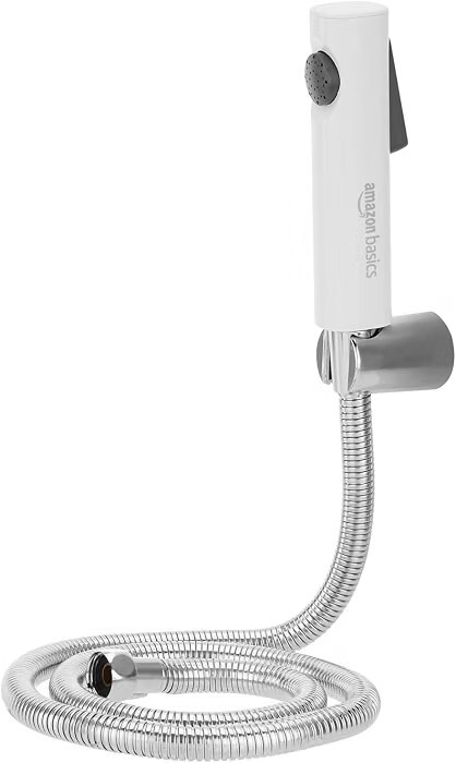 Amazon Basics Health Faucet with 1.5 Meter 304-Grade SS Hose & Hook