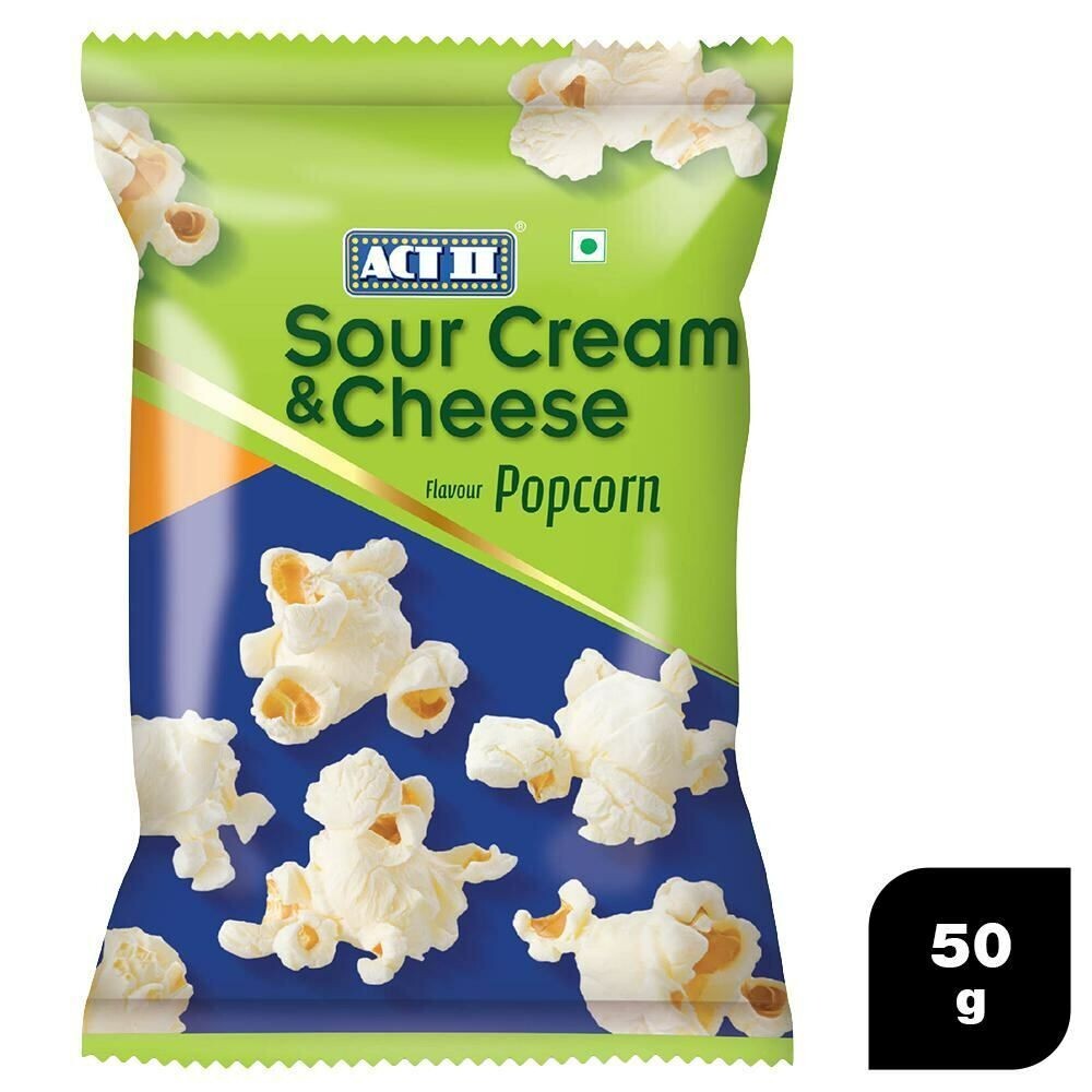 Loot: Act II RTE Sour Cream Cheese Popcorn 50 g at ₹12