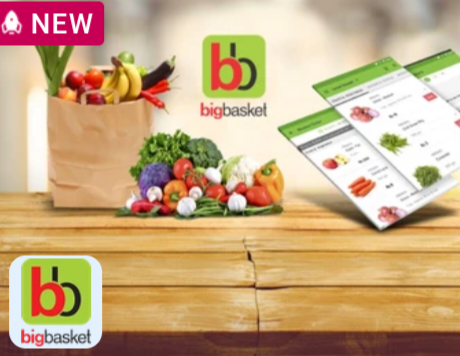 Flipkart - Bigbasket Gift card at 35% discount using supercoins