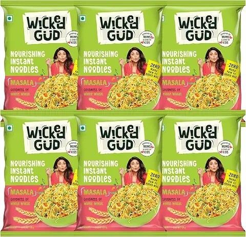 Wickedgud Noodles : Upto 60% OFF + Extra 50% Coupon + Buy 2 Get ₹40 Cashback