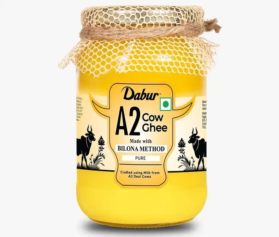 Zepto: Dabur A2 Cow Ghee – Vitamin A & Antioxidants, 500 ml (Location Specific)