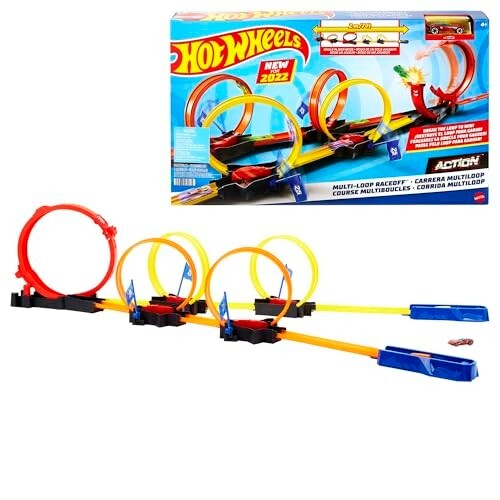 Hot Wheels® Multi-Loop Race Off™ Playset