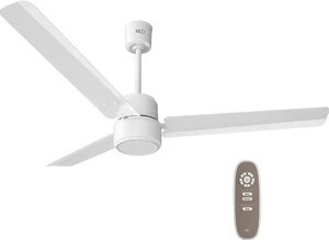 Reo by Havells Unnovate|Remote Controlled (2 Year Warranty) BLDC Motor 1200 mm Ceiling Fan (5 Star | Elegant White | Pack of 1)