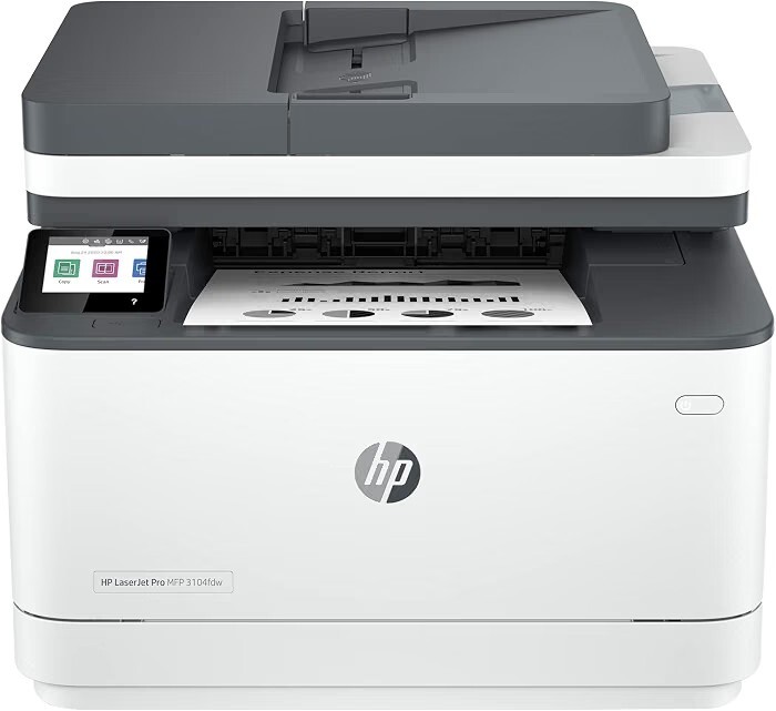 HP LaserJet 3104fdw Duplex Printer