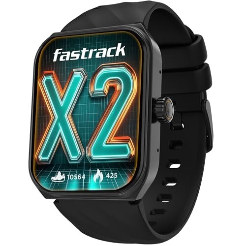 Fastrack New Limitless X2 Smart Watch, 1.91" UltraVU with Rotating Crown