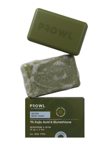 PROWL by Tiger Shroff Detan Men Body Soap [50% Coupon] (Select Seller RK World Infocom Pvt Ltd)