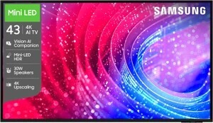 Samsung Vision AI 108 cm (43 inch)(4K) Mini LED Smart Tizen TV 2026 Edition with Vision AI Companion 30W Powerful Speakers (UA43M2EHAULXL)