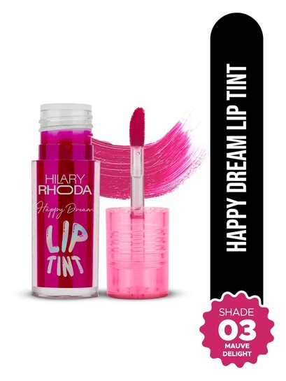 Hilary Rhoda Happy Dream Hydrating Lip Tint With Hyaluronic Acid 3.7 G Mauve Delight 03 