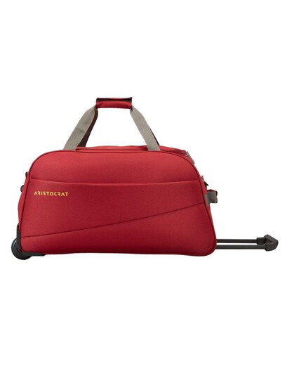 Aristocrat Polyester 53 cms Red Travel Duffle (Rookie) 