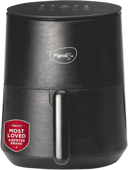 Lowest - Pigeon Healthifry 3.3L Compact Digital Air Fryer | 1200W