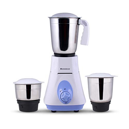 Wonderchef Vietri 500-Watt Mixer Grinder (Blue) [10% Coupon]