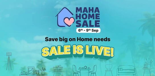 Flipkart Maha Home sale - Up to 80 % off in Home & Kitchen essentials