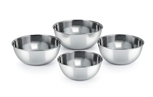 Neelam Stainless Steel 5.5, 22 Gauge Prem 200 ml Vati, Set of 6 [24% Coupon]