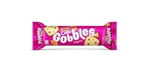 Britannia Gobbles Cake Bar Cake Fruity Fun, 30/45/55 G,hyperlocal