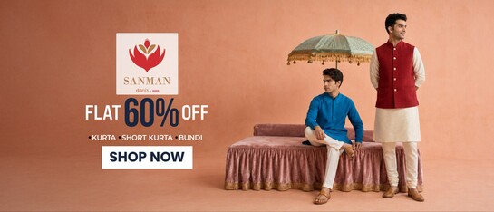 SANMAN - FLAT 60% Off on Kurta\SHORT\BUNDI