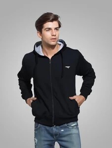 Reya Men Solid Casual Jacket